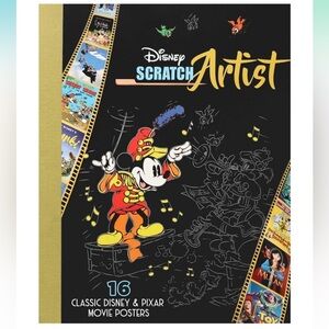 Disney Scratch Artist: Classic Disney & Pixar Movie Posters book